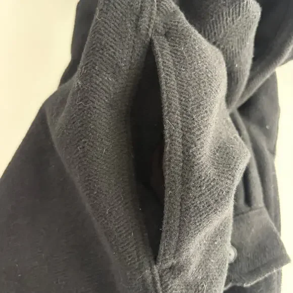 Jachs NY Men's Medium Wool Blend Sherpa Lined Shacket Gorpcore Outdoor Camp Hike - Picture 11 of 12